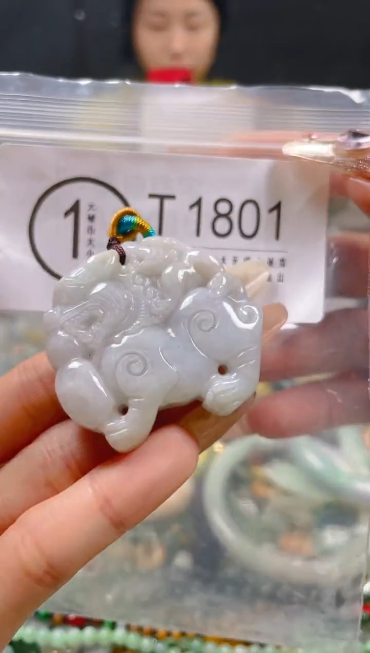 【闪购商品】翡翠颈饰未镶嵌/T/翡翠A货一图一物