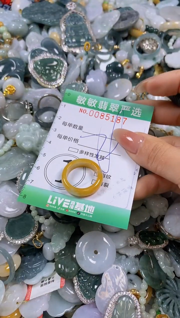【闪购商品】翡翠颈饰未镶嵌闪购商品0085187
