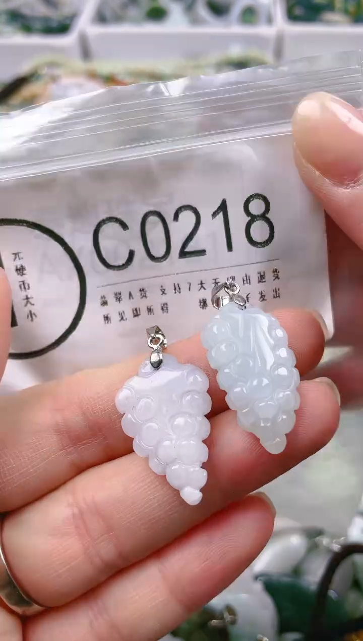 【闪购商品】翡翠颈饰未镶嵌/C/翡翠A货一图一物
