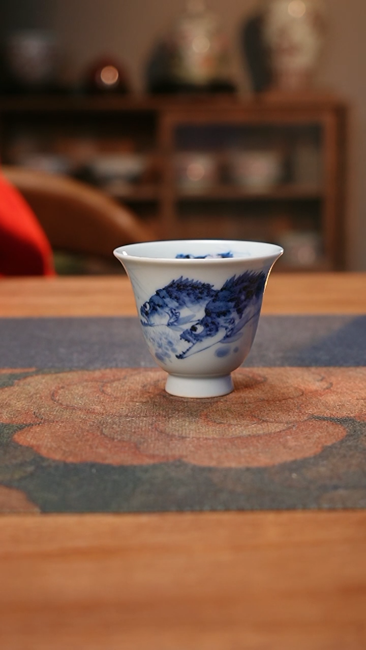 【闪购商品】康亭守艺有余系列：鳜鱼闻香杯