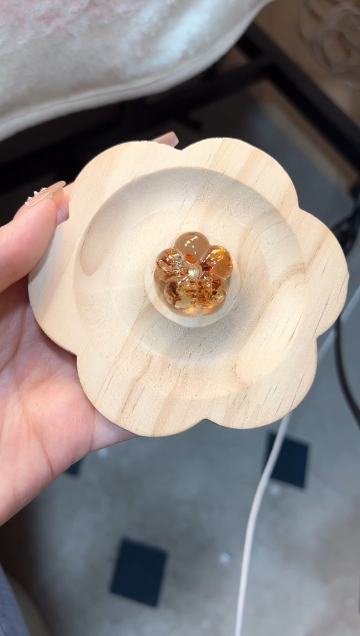 【闪购商品】琥珀珠宝奇石未镶嵌花花