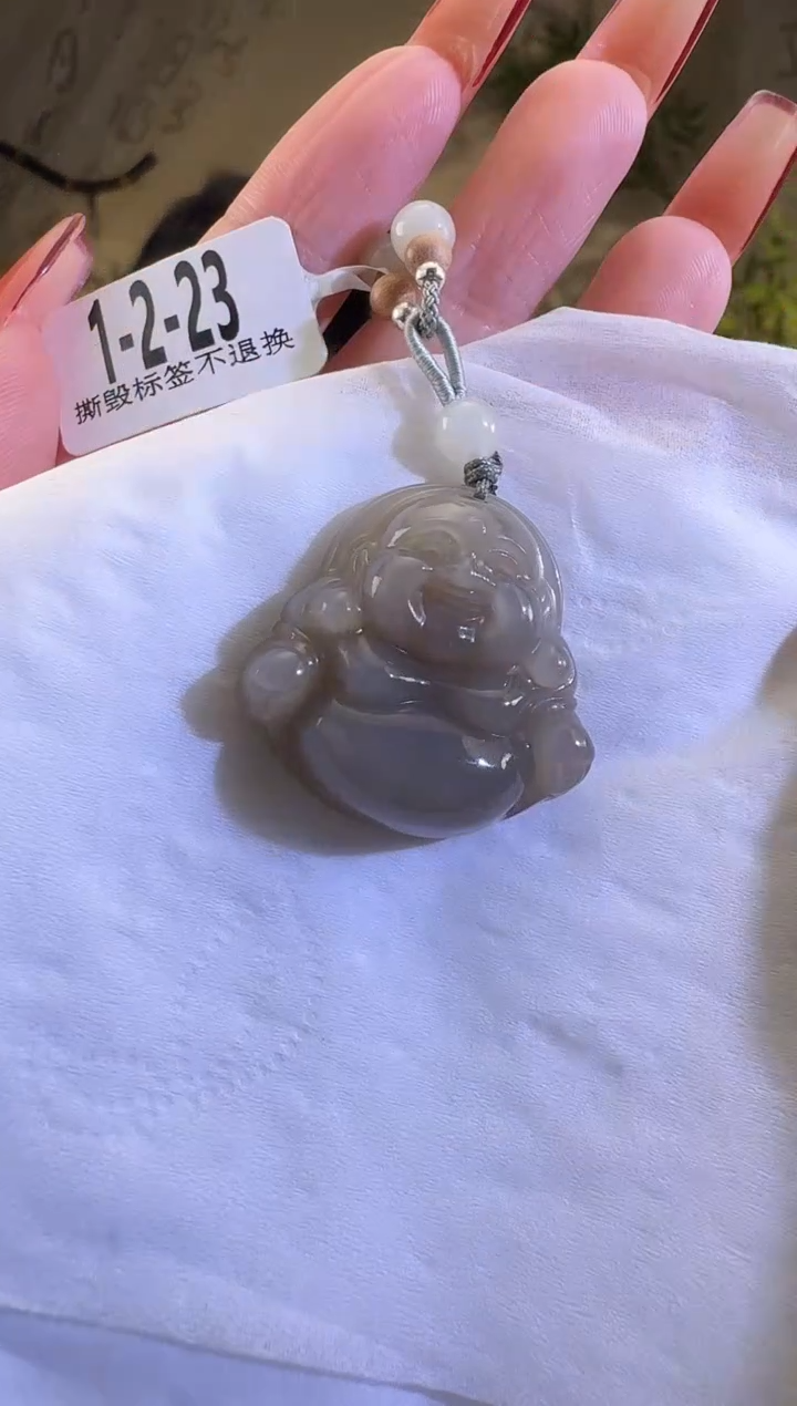 【闪购商品】和田玉颈饰未镶嵌佛公23