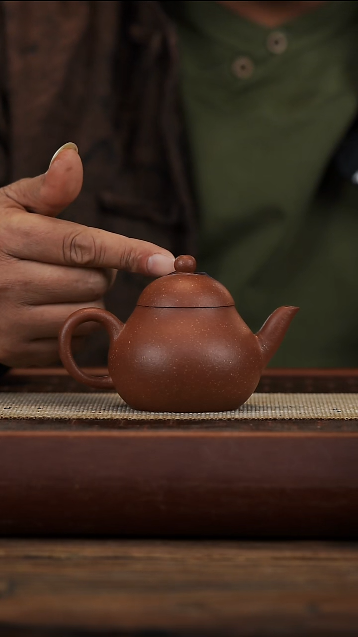 茶壶紫砂微瑕小梨160容量