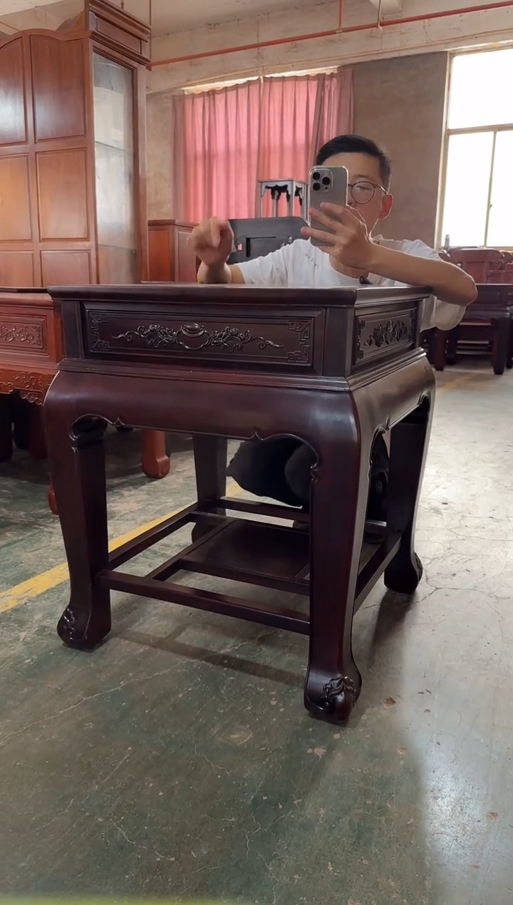 黑酸枝木类成套家具J66