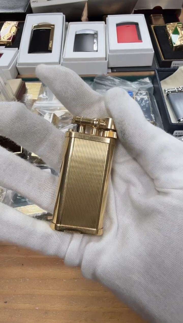 纯铜10 登家金竖条抬臂 大号