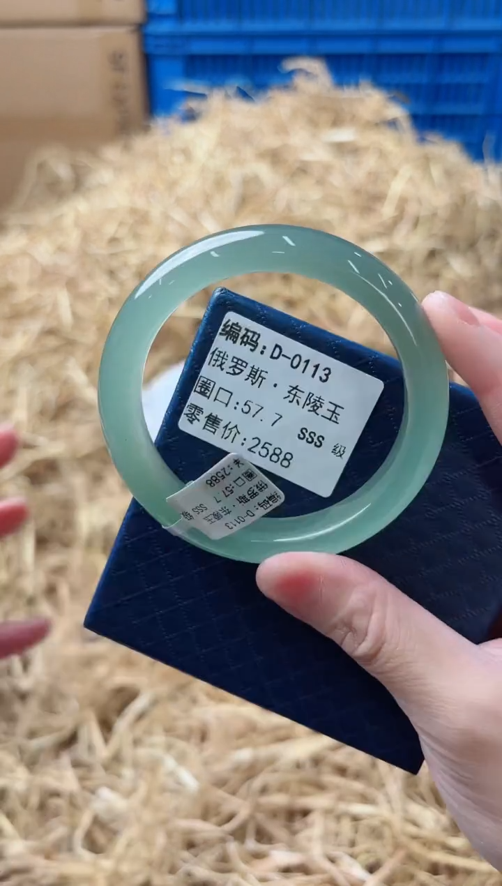 未镶嵌手镯石英质玉D-0113