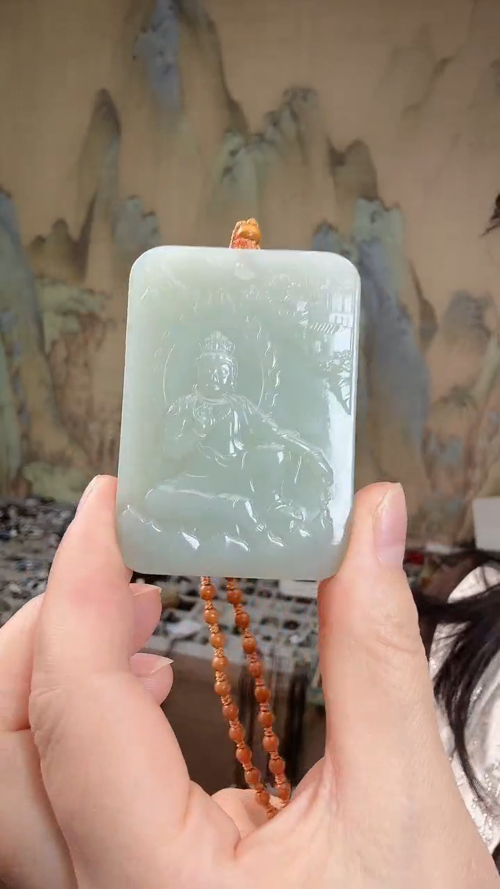 颈饰未镶嵌和田玉.