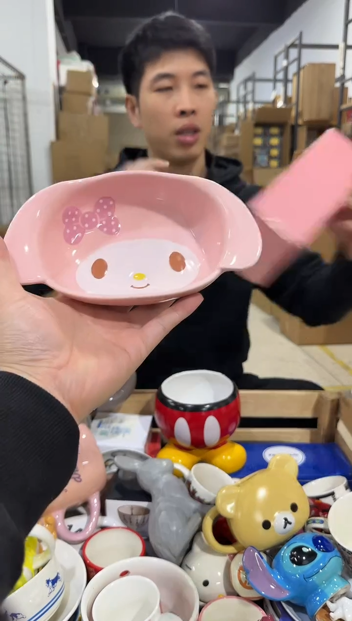 瓷片小号原盒美乐蒂深碗