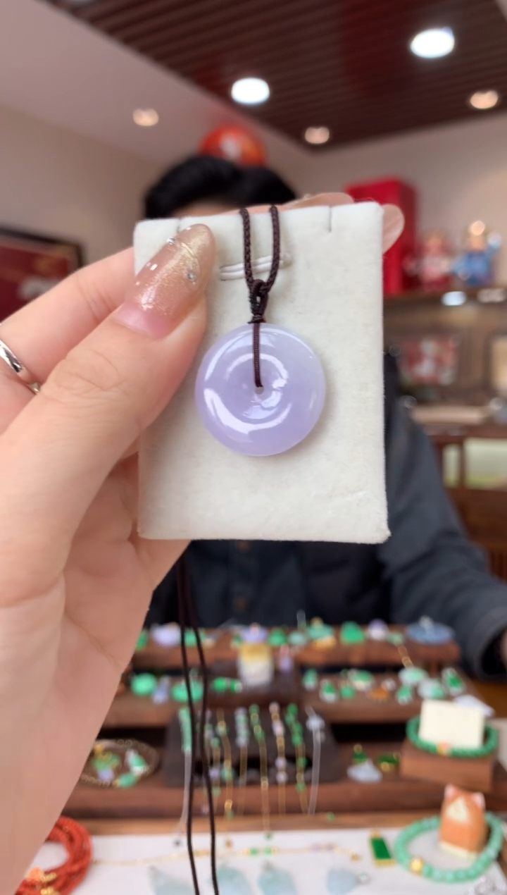 【闪购商品】翡翠吊坠(不含链)未镶嵌平安扣