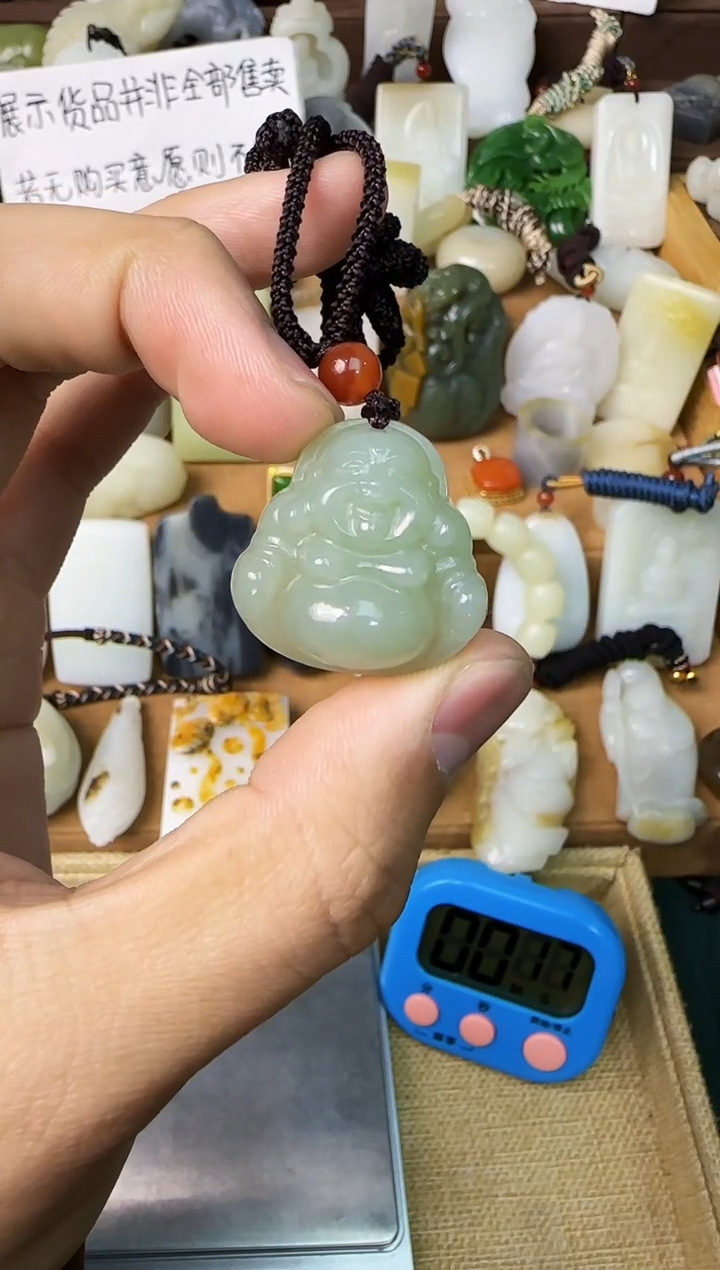 【闪购商品】和田玉颈饰未镶嵌佛公
