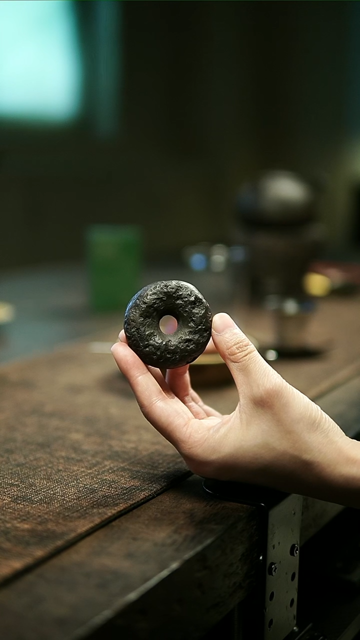 松风陶泥药师铃盖置