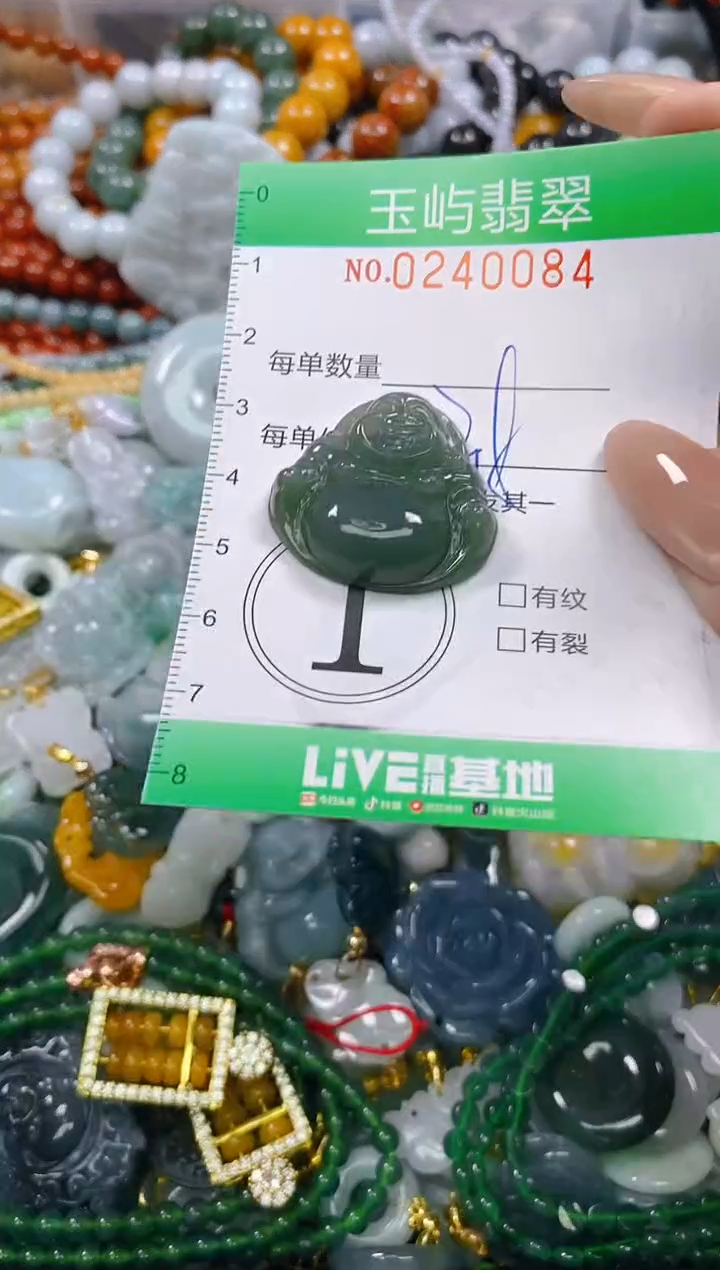 颈饰未镶嵌翡翠闪购0240084