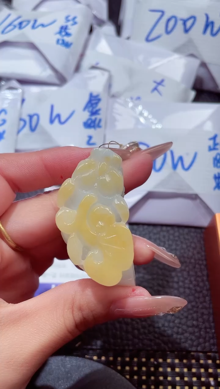 颈饰未镶嵌翡翠495