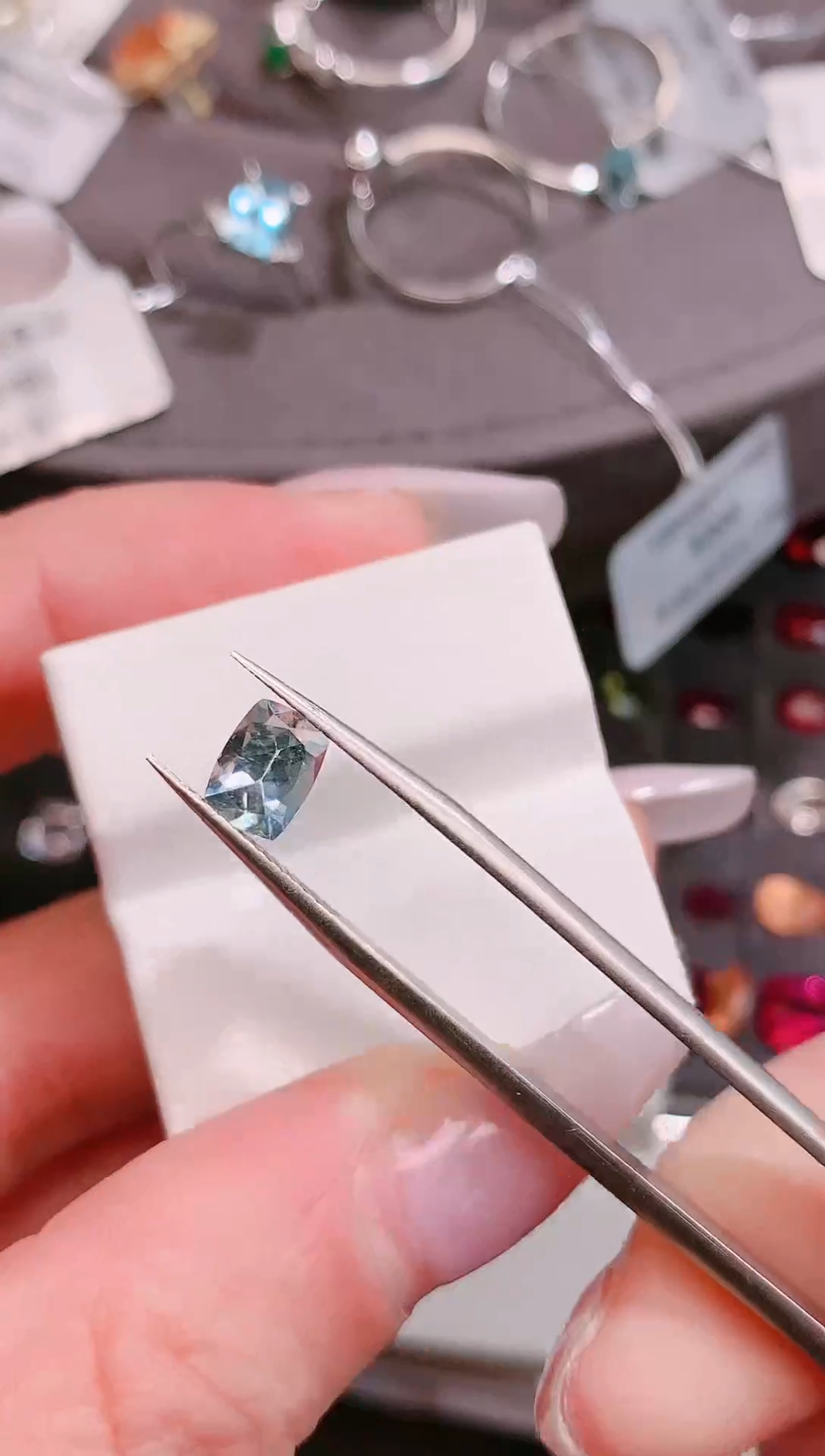 裸石海蓝宝石0.87ct