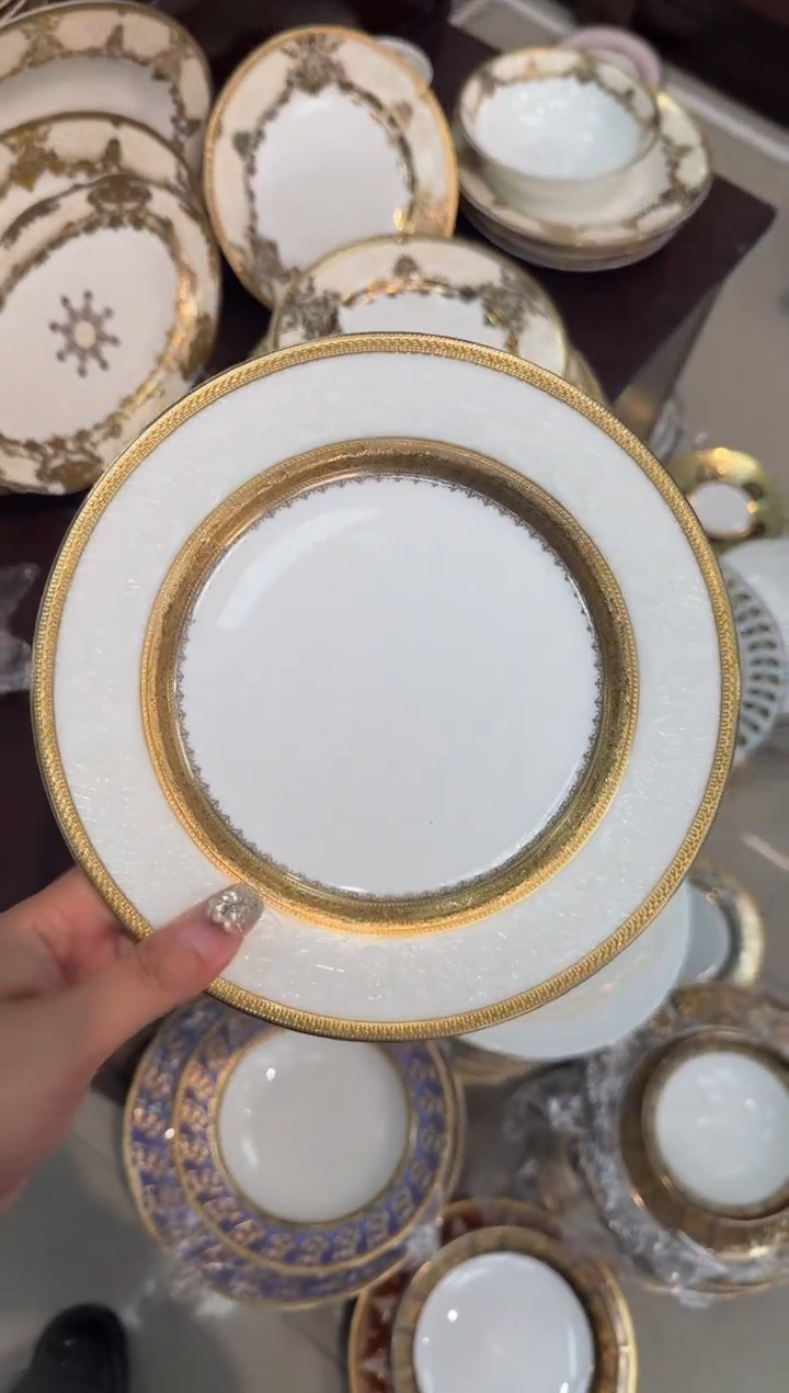 【闪购商品】瓷片7.5寸平盘微瑕  福利价