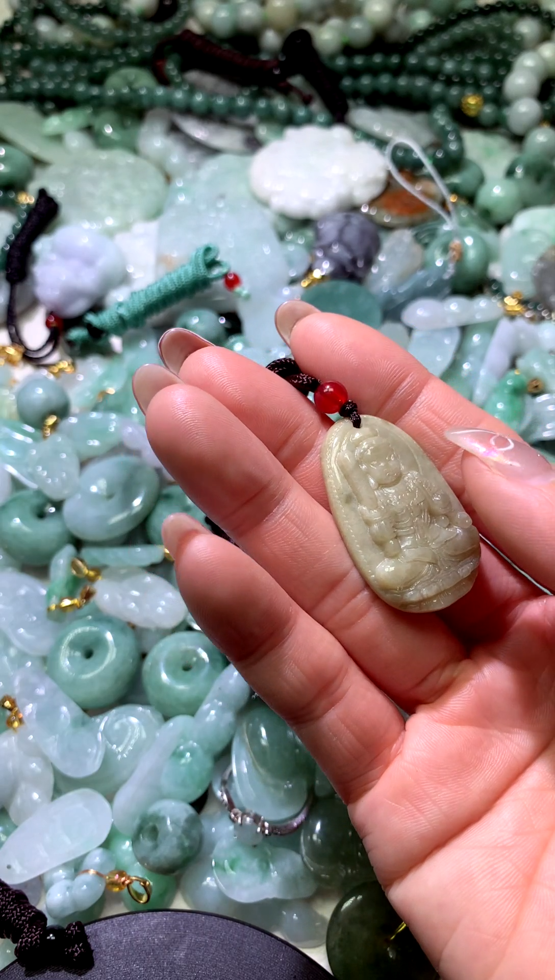 吊坠(不含链)未镶嵌翡翠1