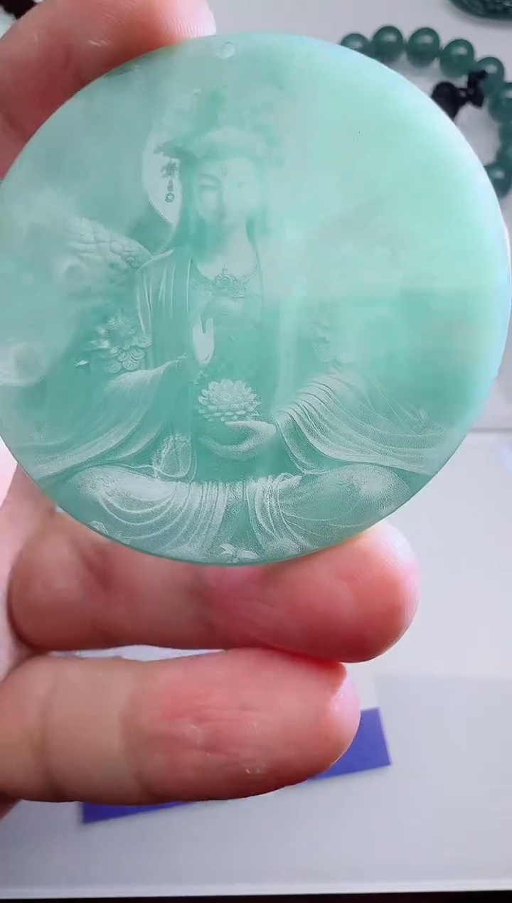 【闪购商品】翡翠颈饰未镶嵌多样性随机发其一