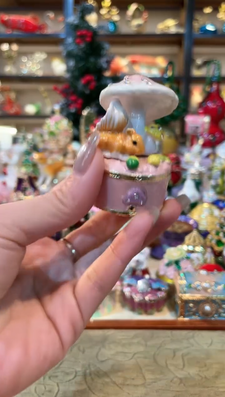 【闪购商品】 珐琅彩精致首饰盒