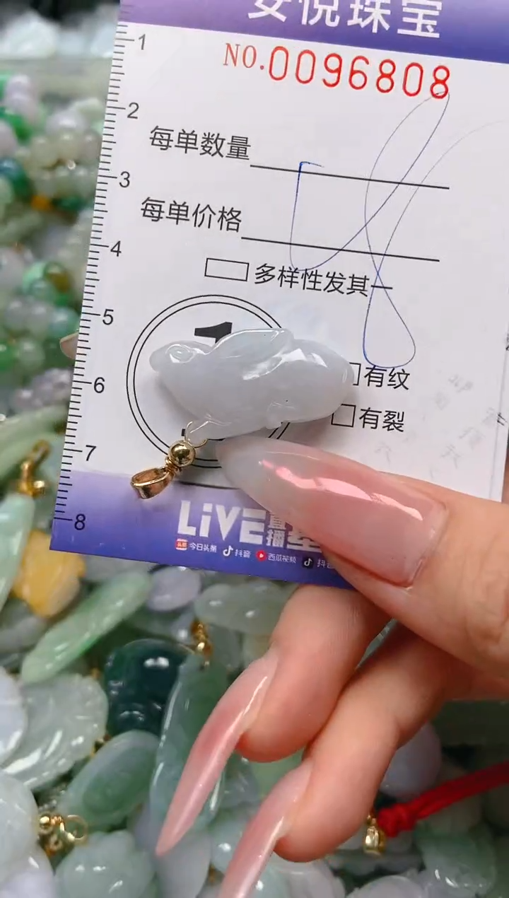 【闪购商品】翡翠颈饰未镶嵌闪购0096808