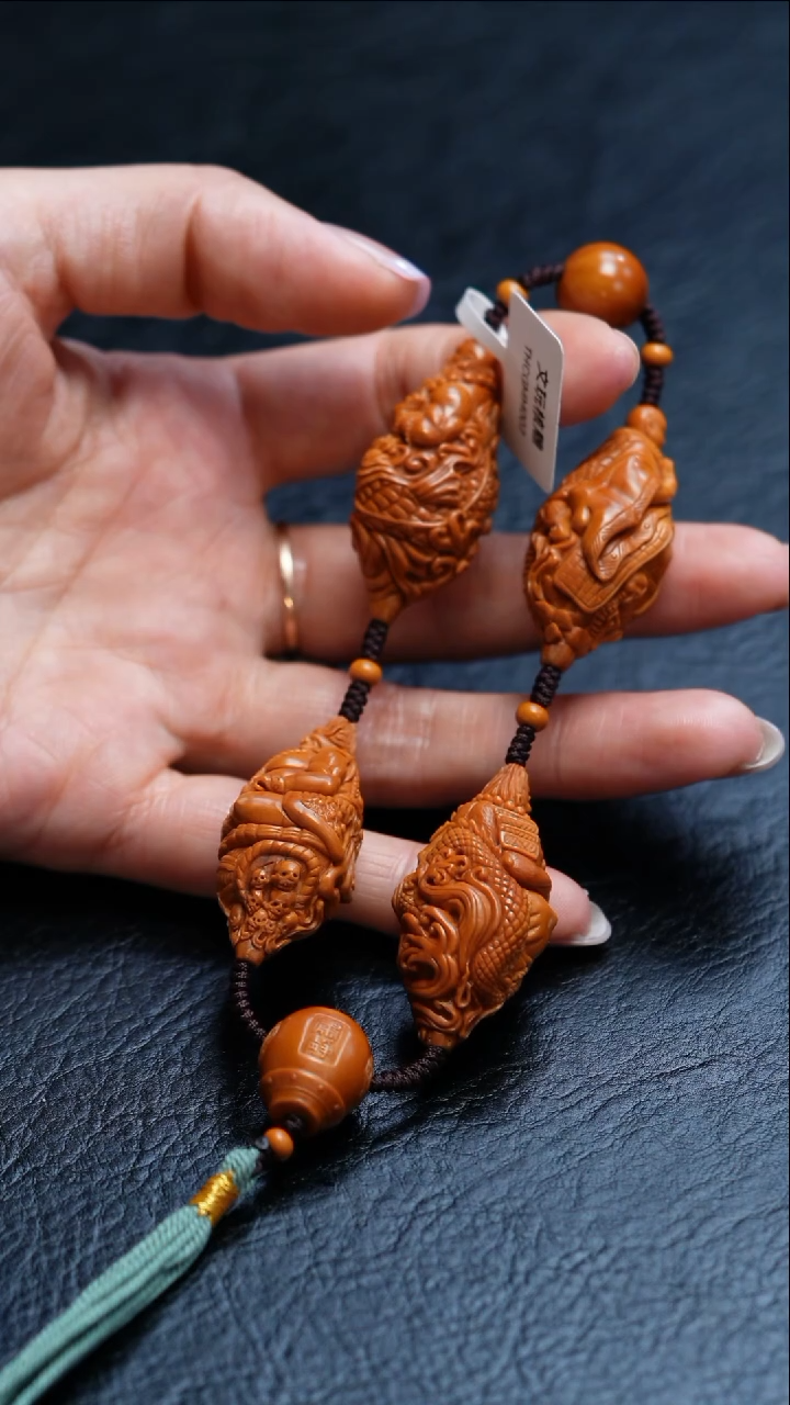 橄榄核吊坠苏工橄榄核