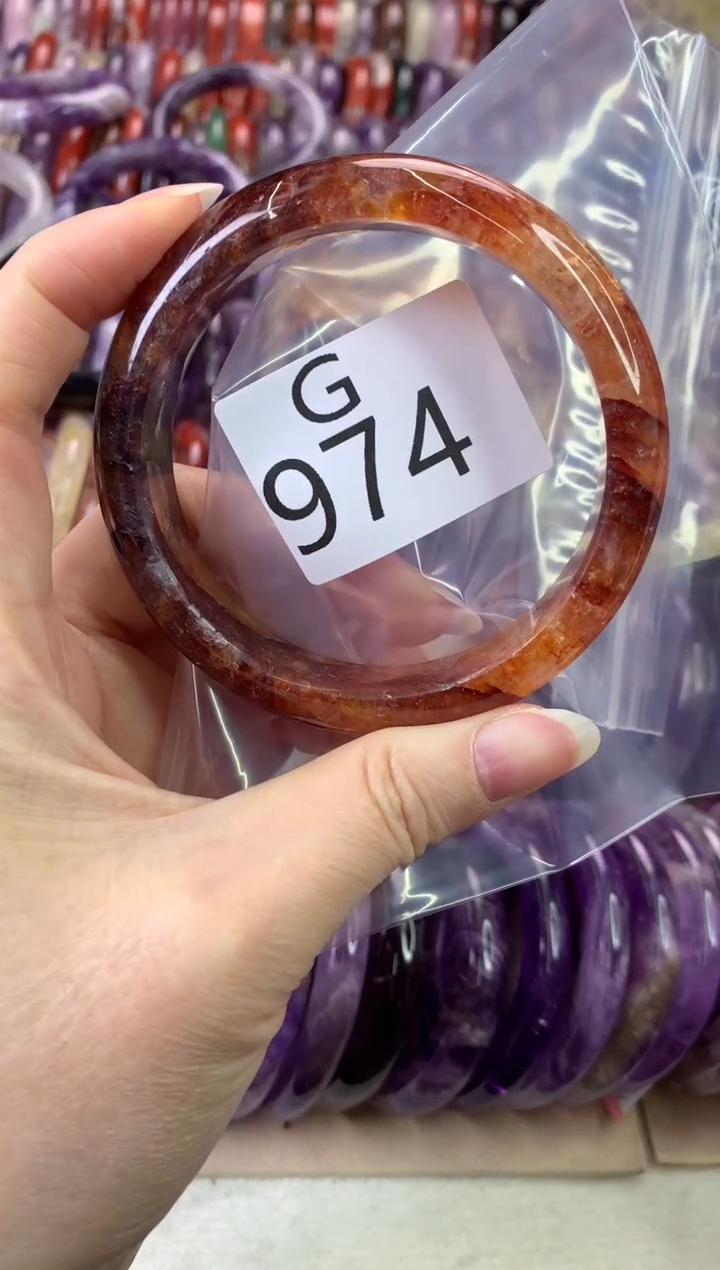 【闪购商品】水晶水晶手镯G未镶嵌974-62