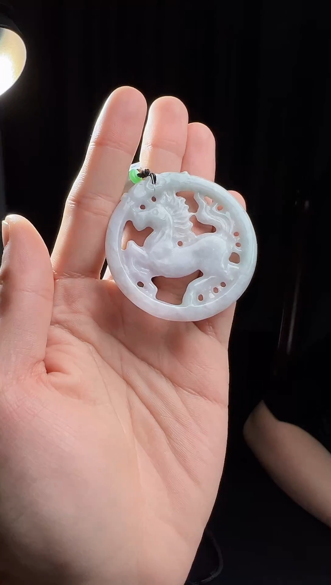 【闪购商品】翡翠颈饰未镶嵌天然翡翠(多样性发)马牌