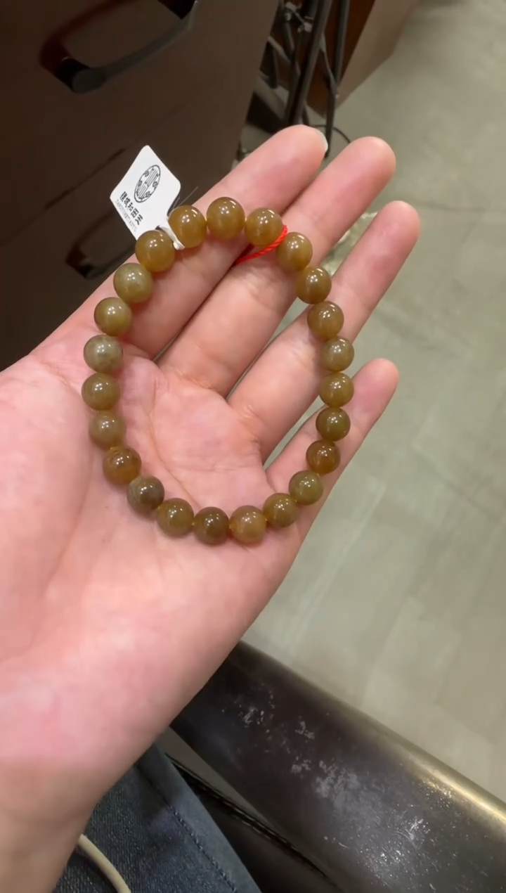 未镶嵌手串和田玉金山糖白手串 （产地直发）