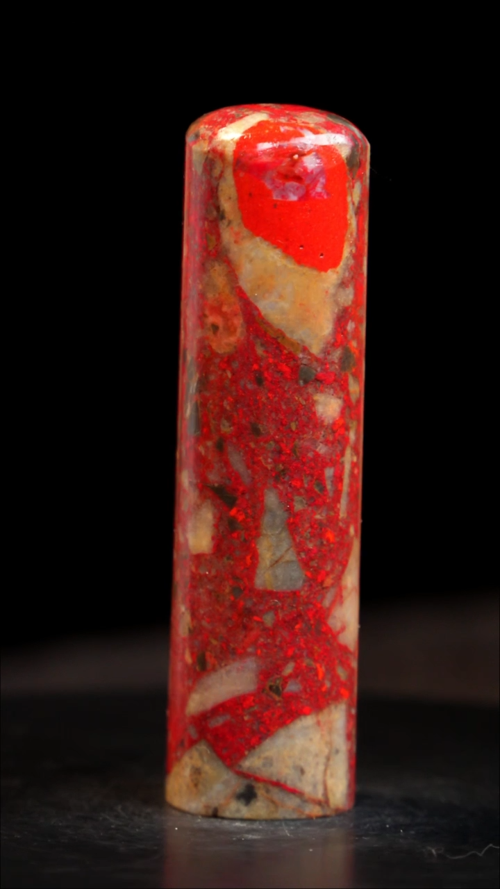 鸡血石大红袍鸡血石旬阳