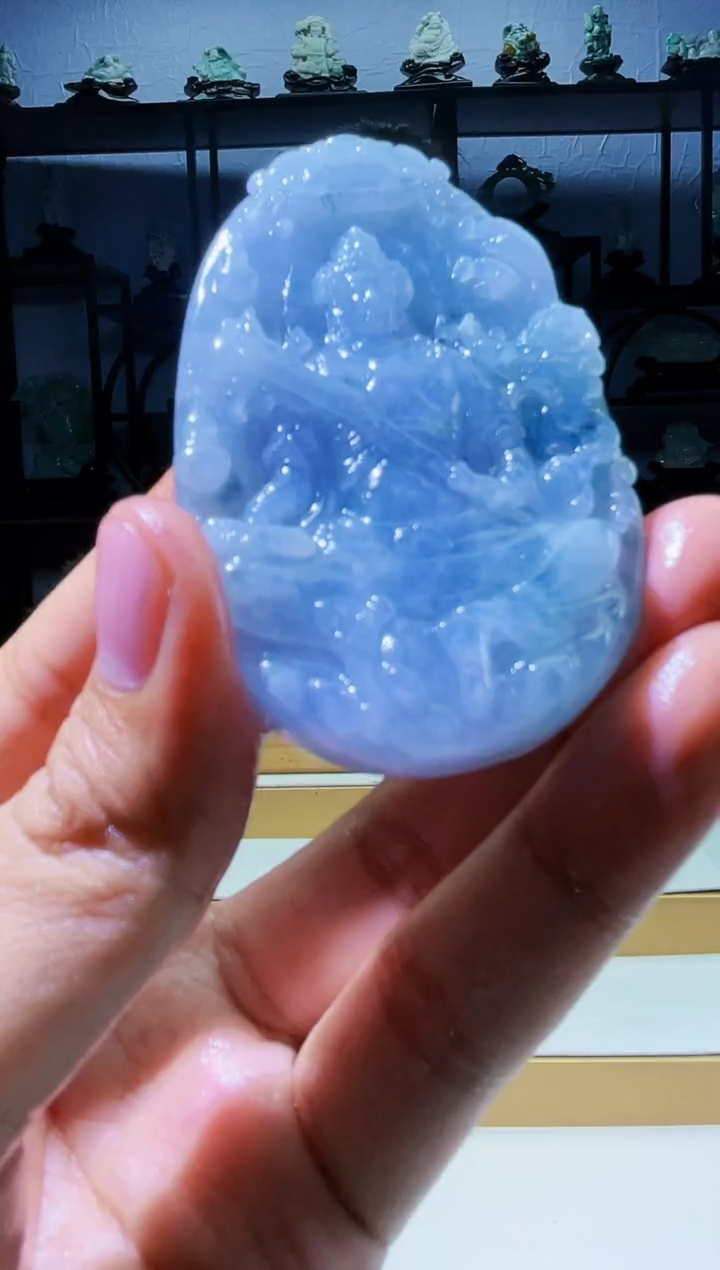 【闪购商品】定制翡翠未镶嵌毛货01310030 