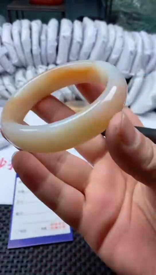 【闪购商品】玛瑙/玉髓手镯未镶嵌396-60多样性发货看清圈口下单