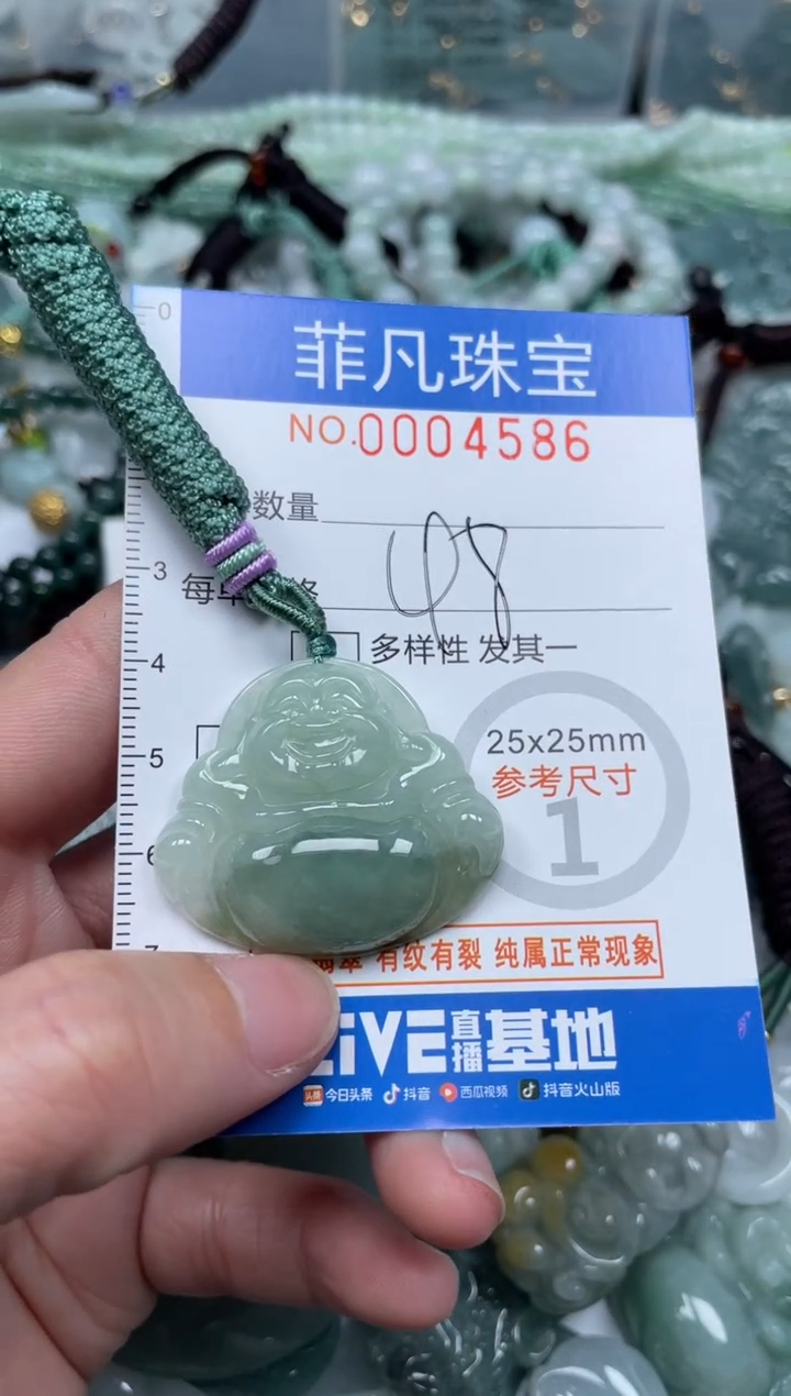 【闪购商品】翡翠颈饰未镶嵌00..4586