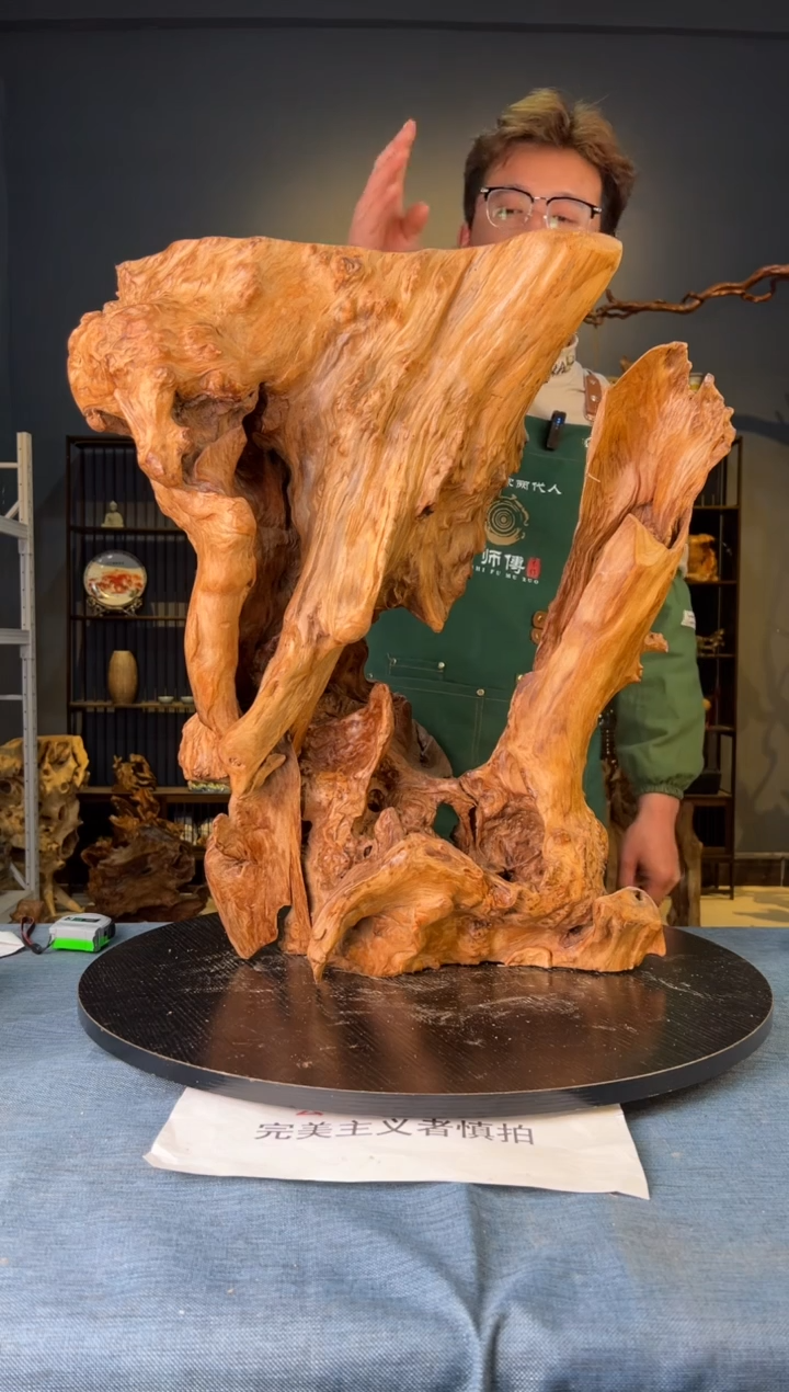 【闪购商品】木卢师傅根艺作品(不包含人物摆件）