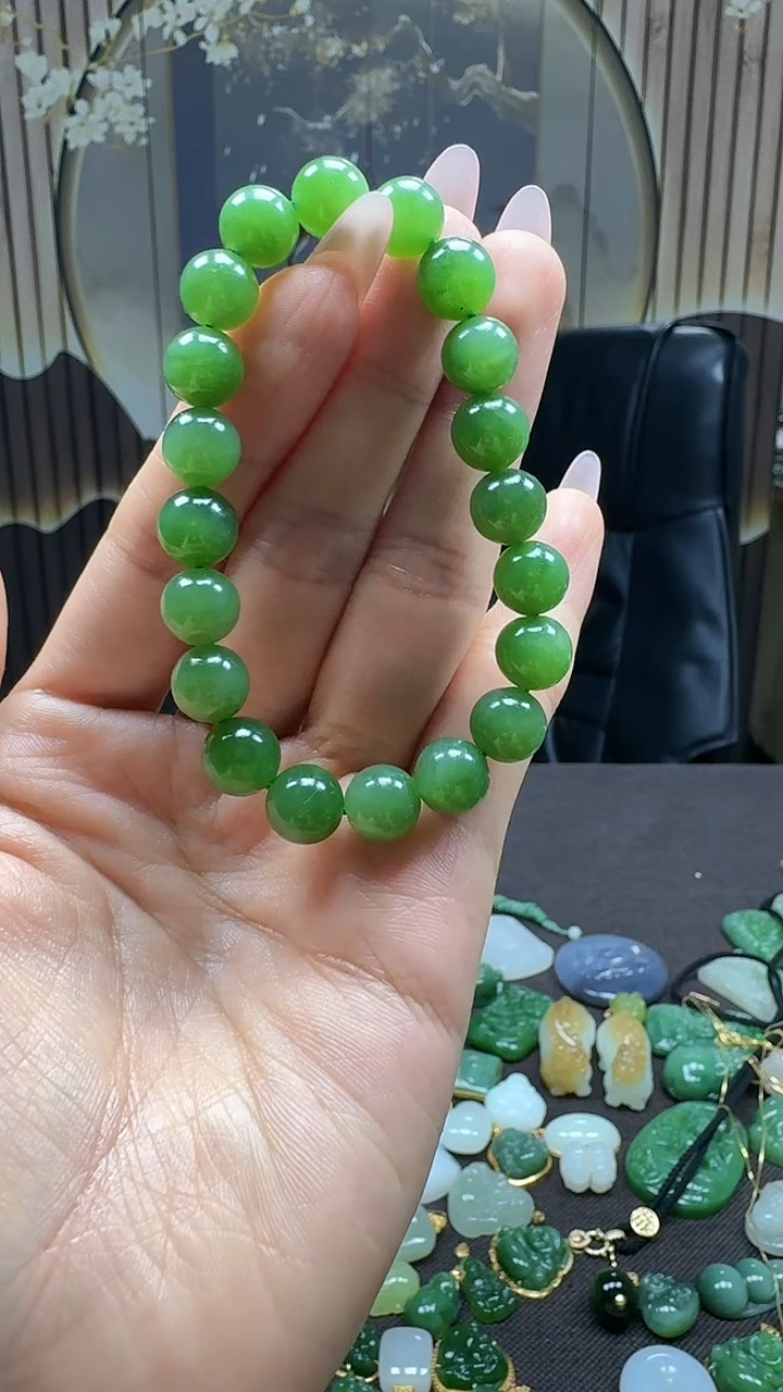 和田玉未镶嵌挂件10