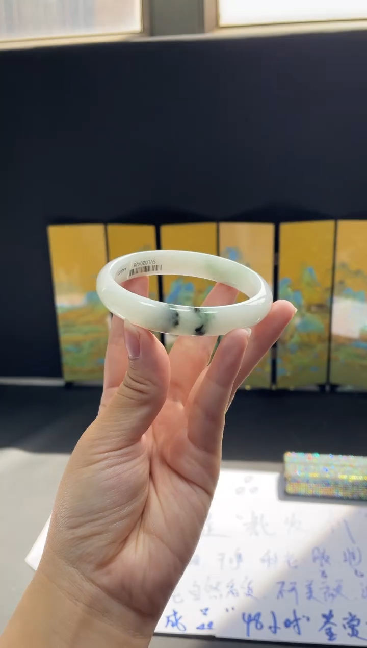 未镶嵌手镯翡翠23#天然缅甸A货翡翠手镯61-63圈口