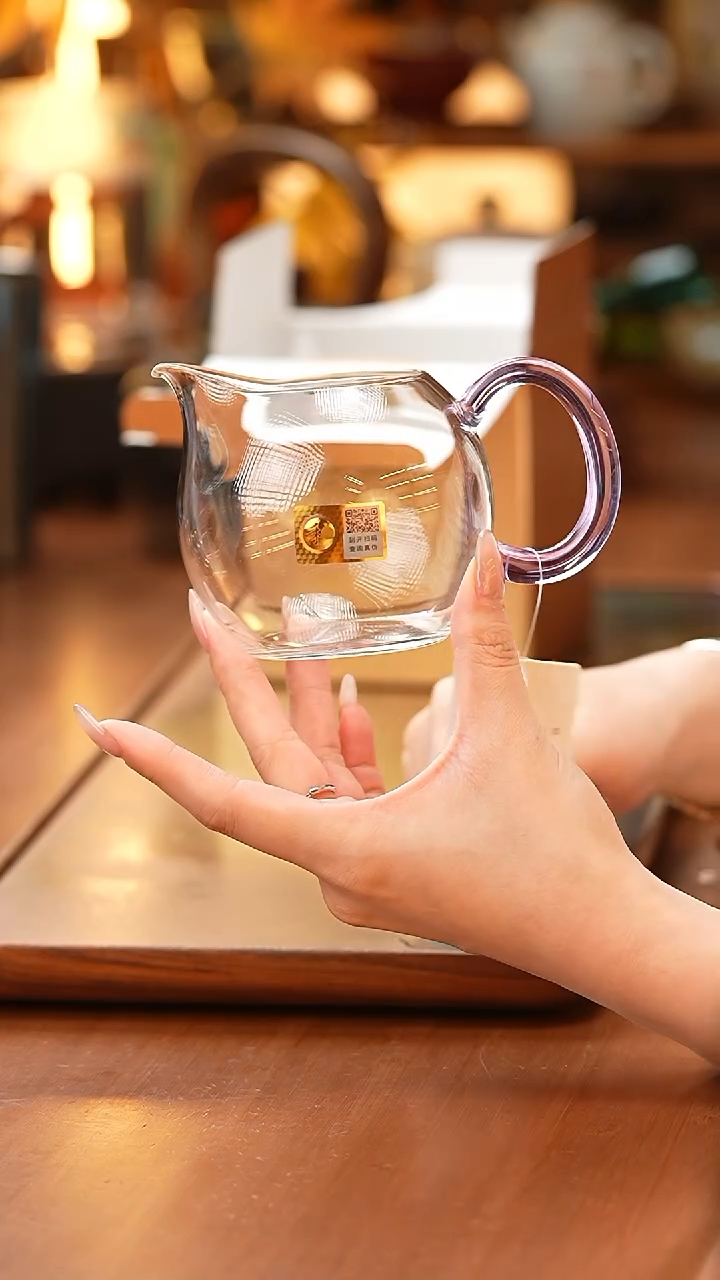 禾器/晶彩畅然茶海/浅紫/定制版