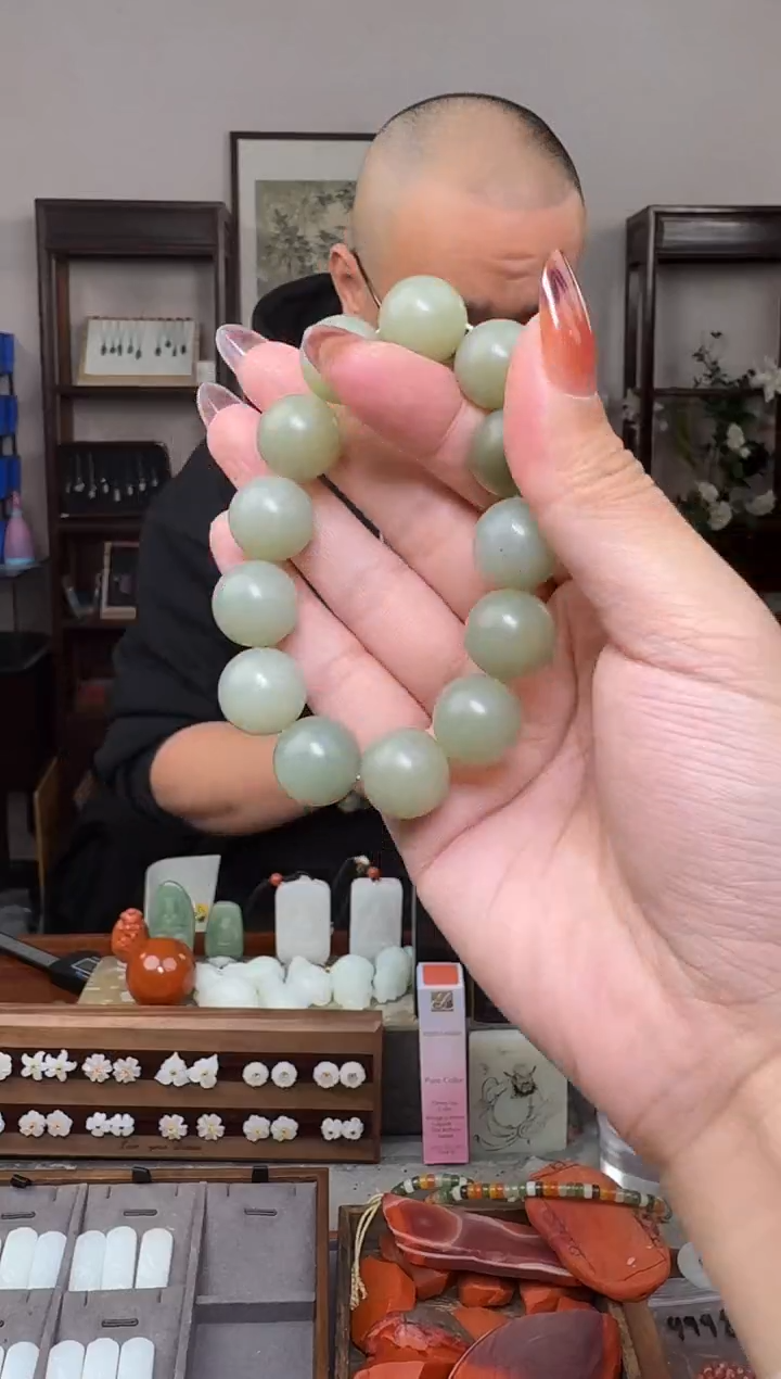 【闪购商品】和田玉挂件未镶嵌2840 有瑕 多样性发其一