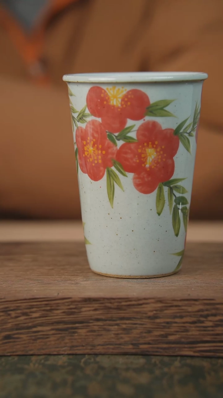 【闪购商品】杯子泥垚手作 景德镇手工手绘器物