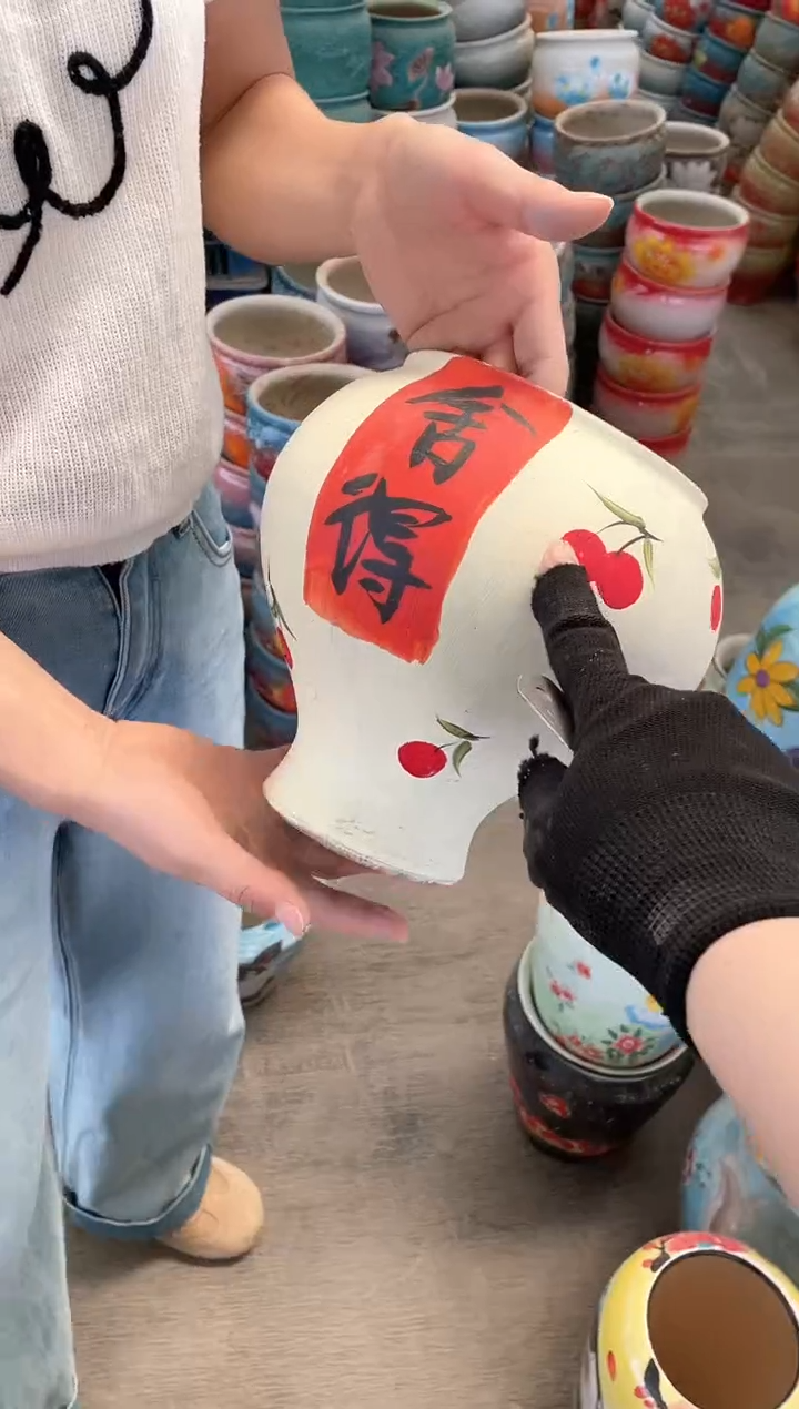 摆件24-80口高微瑕 无孔 一个