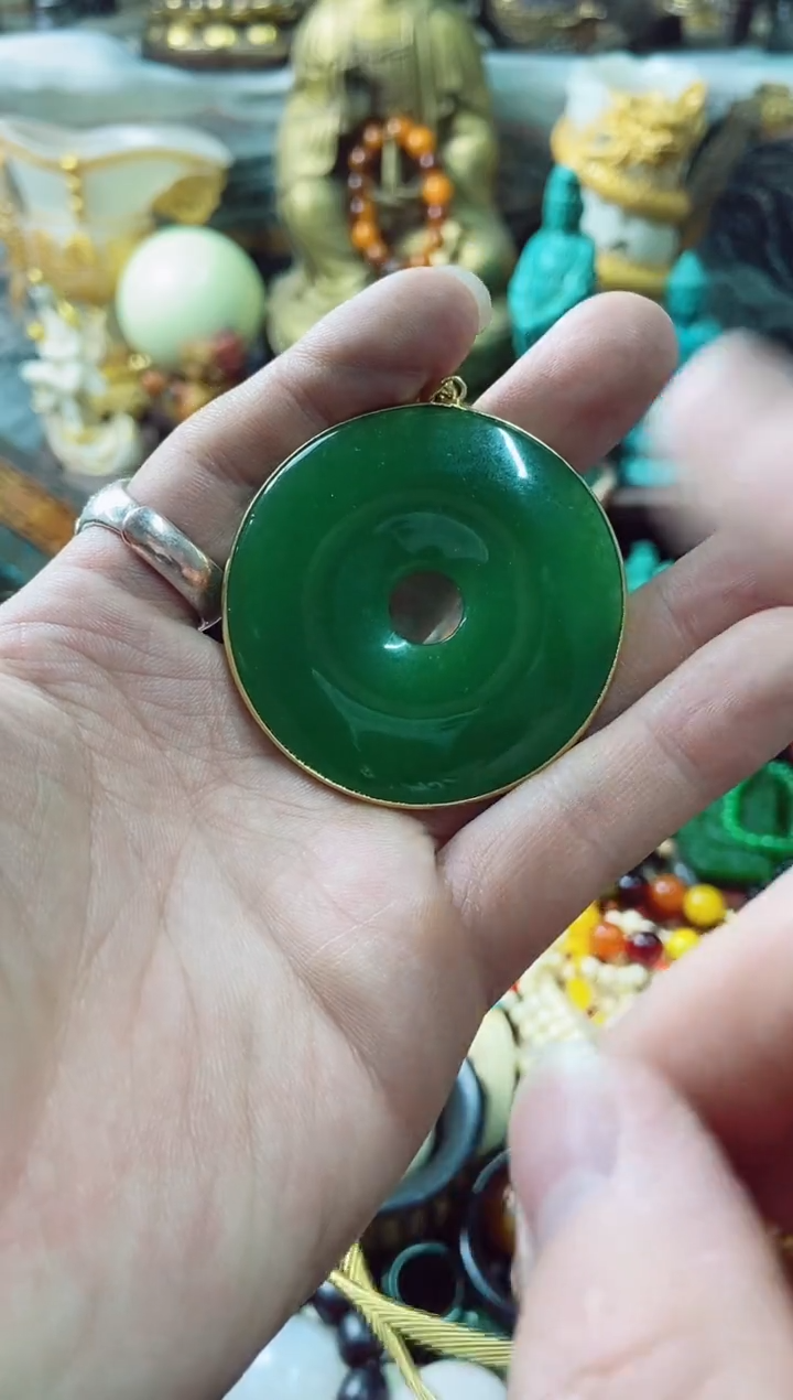 【闪购商品】翡翠颈饰未镶嵌主播推荐主播推荐