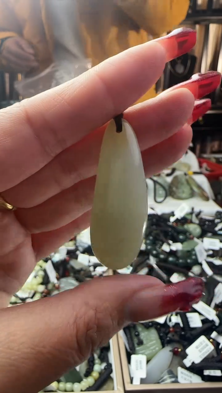 颈饰未镶嵌和田玉075