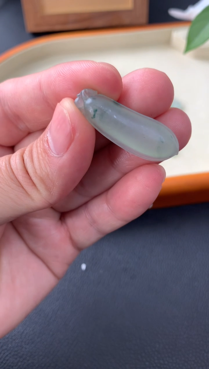 【闪购商品】定制翡翠未镶嵌福瓜毛货定制抛光A29