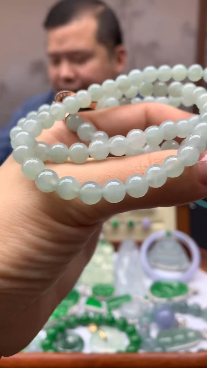 【闪购商品】翡翠手串未镶嵌30-天然翡翠