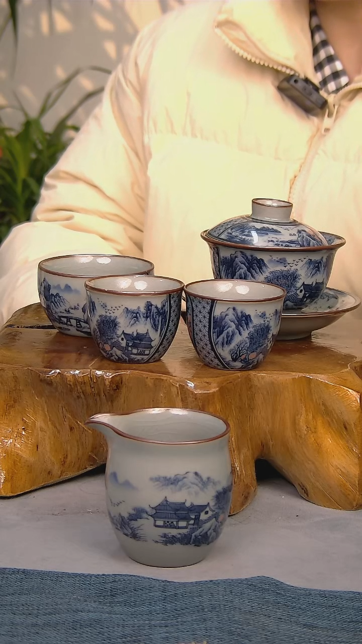 【闪购商品】简装家用款5件套 陶瓷家用茶具系列