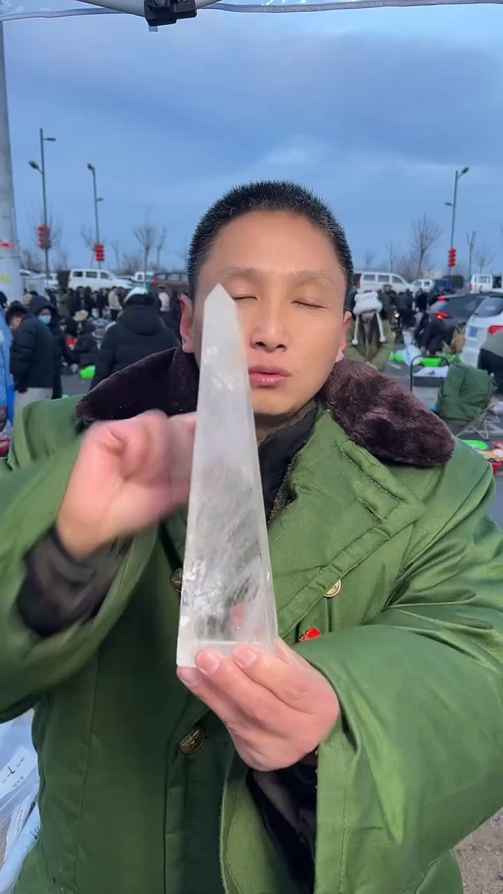 【闪购商品】水晶柱子未镶嵌天然多样性发一