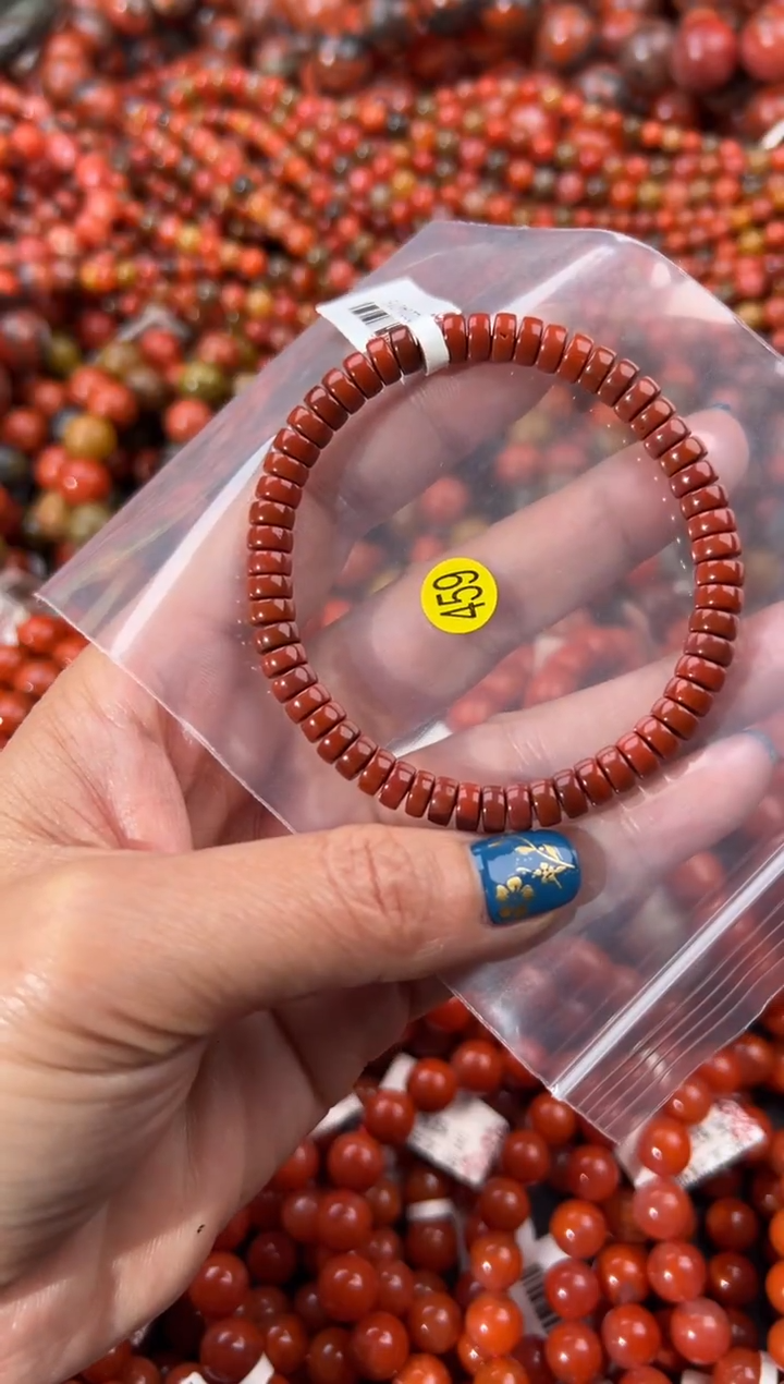 未镶嵌手串南红玛瑙5+