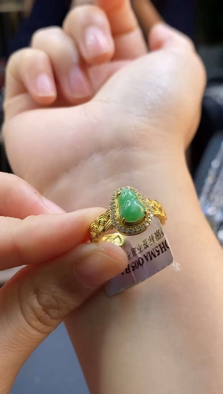 颈饰银S925镶嵌翡翠16614