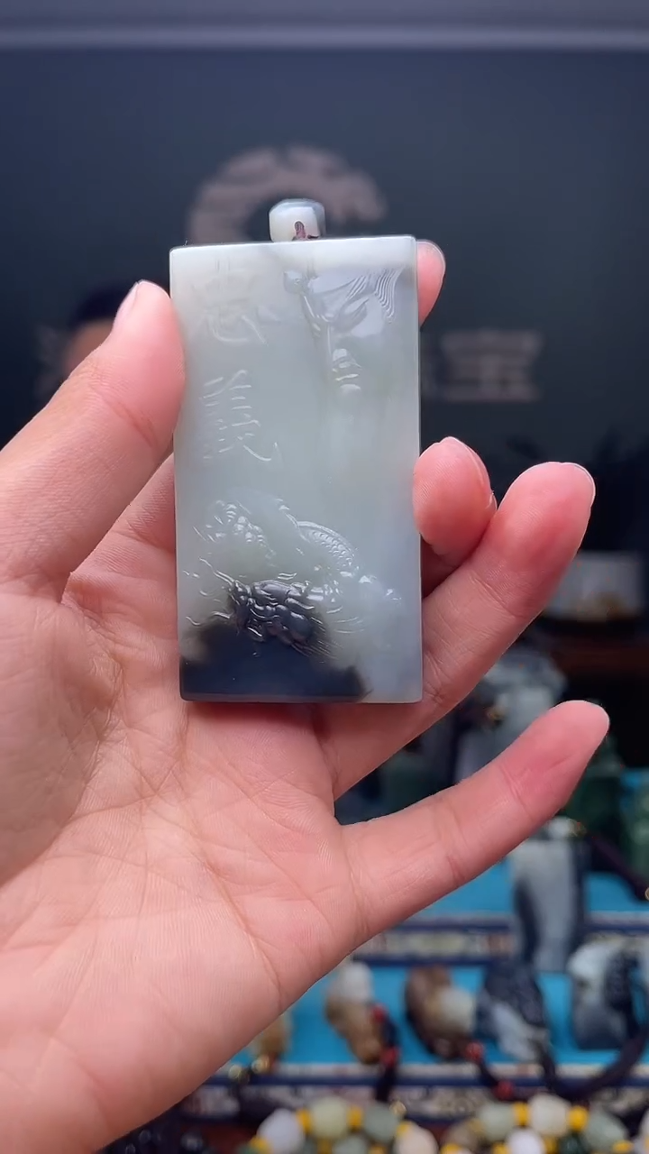 未镶嵌和田玉挂件1