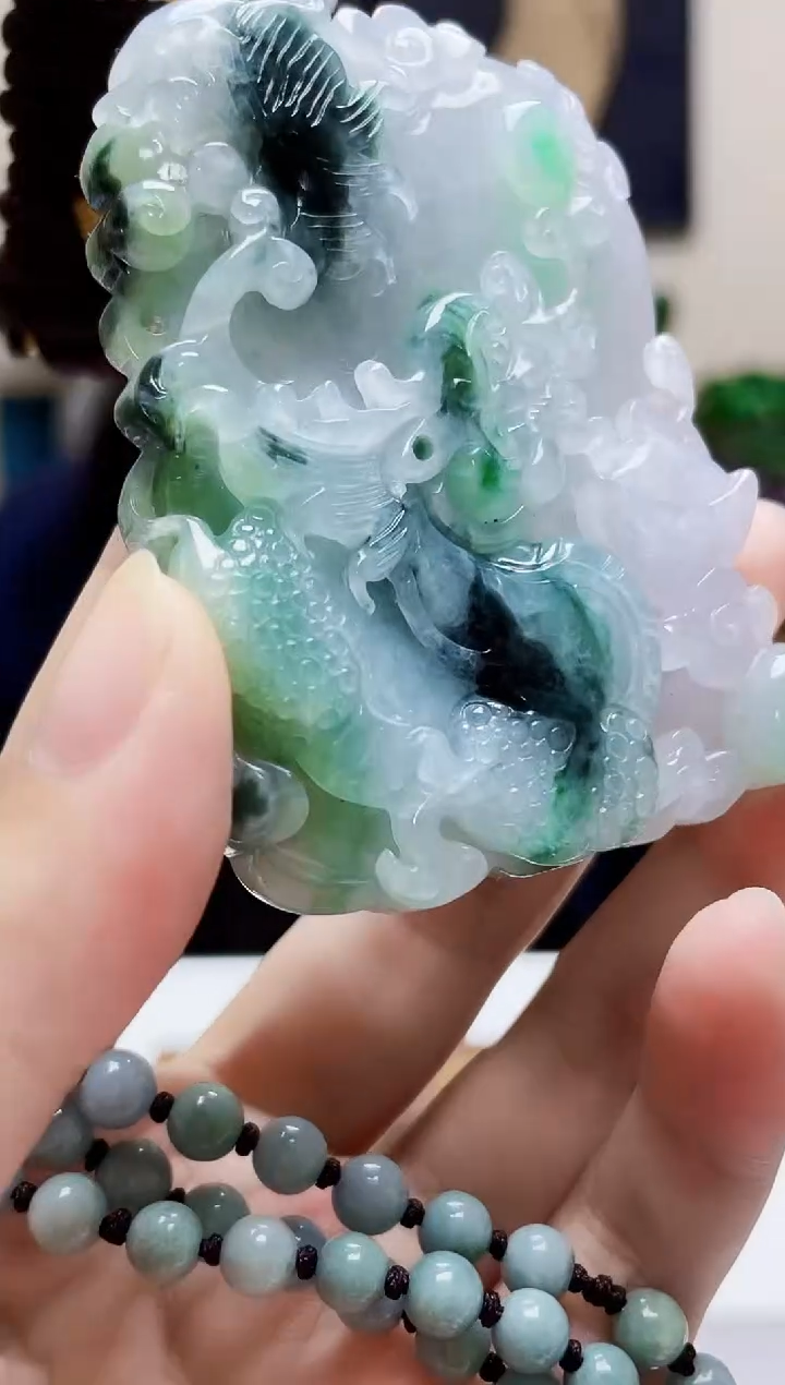 未镶嵌定制翡翠吊坠210