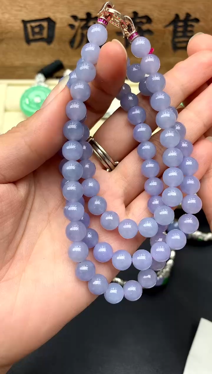 【闪购商品】翡翠手串未镶嵌351-分单26840-总价53680