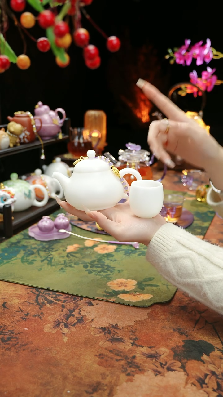 【闪购商品】秋月梨形壶+滴流+不倒杯